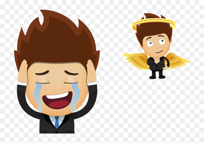 Download The Free Gro Guys Imessage Sticker Pack And - Sad Clipart, HD Png Download - cartoon man png