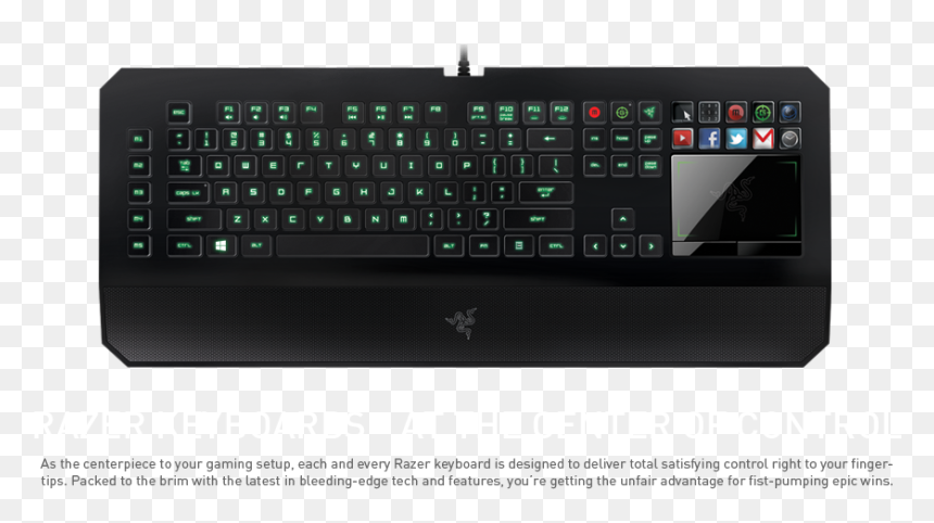 Razer Deathstalker Ultimate, HD Png Download - keyboard.png