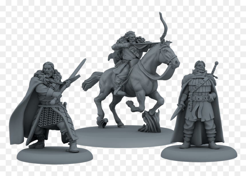 Song Of Ice And Fire Miniatures Night's Watch, HD Png Download - john snow png