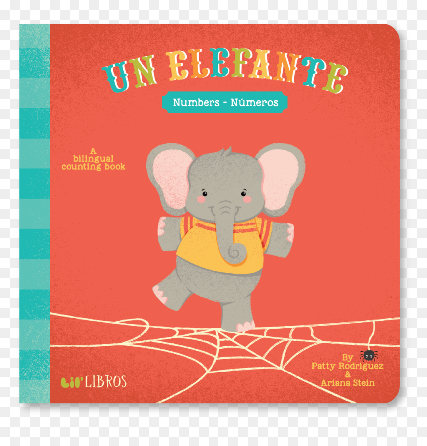 Numbers Lil Libros Elefante, HD Png Download - elefante png