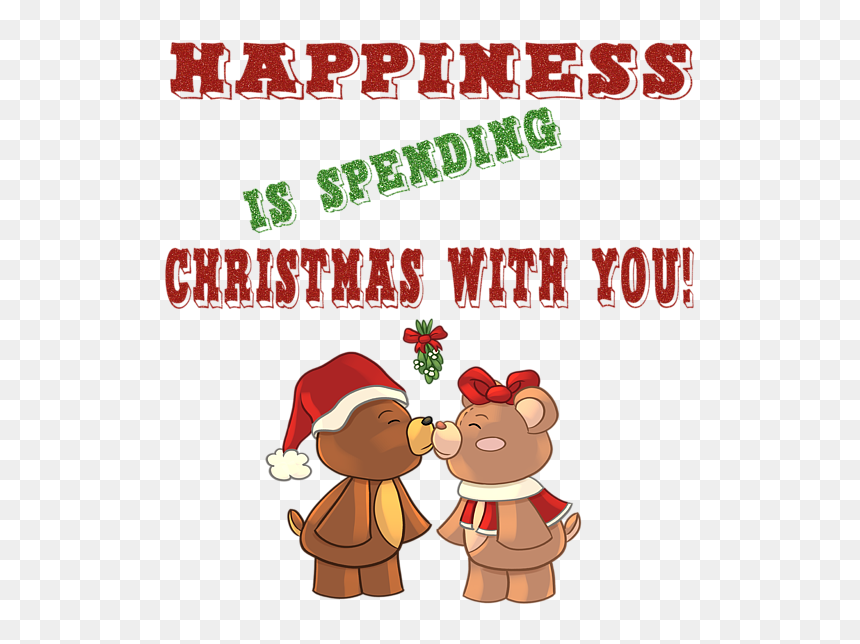 Cartoon, HD Png Download - christmas mistletoe png