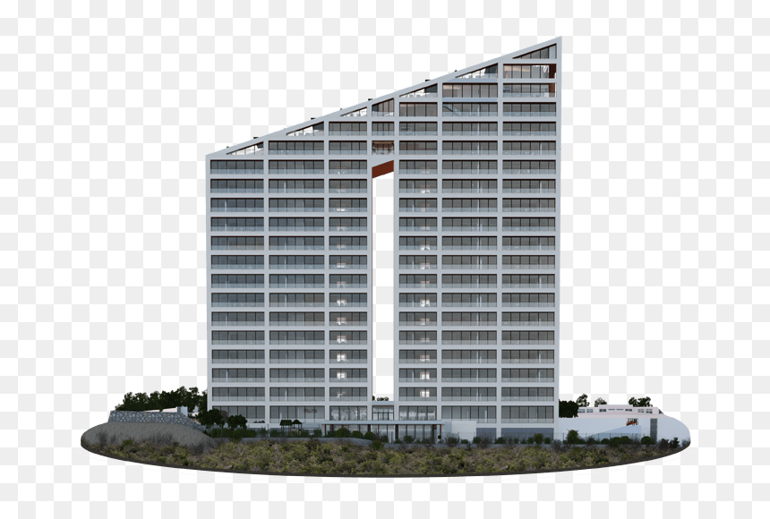 Render - City View Concept Living Queretaro, HD Png Download - edificios png