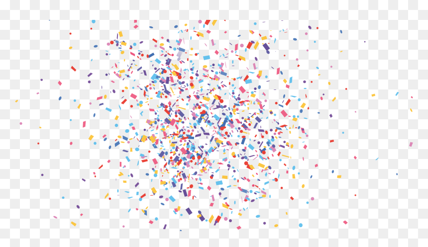 Confetti Paper Iphone - Iphone Confetti Png, Transparent Png - confetti.png