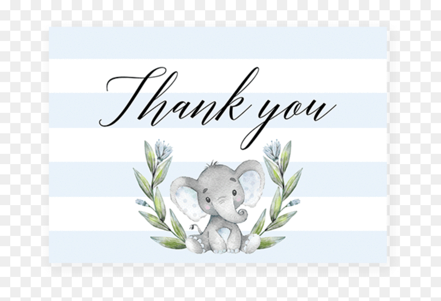 Baby Shower Elephant Png, Transparent Png - baby shower elephant png