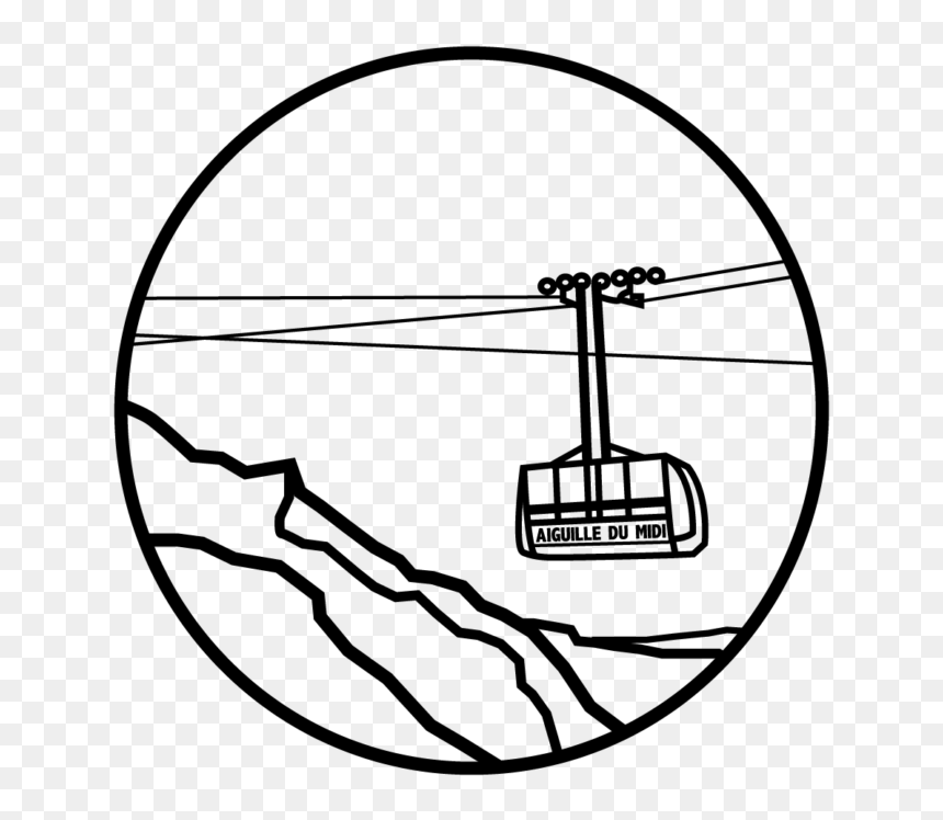 Cable Car Png Drawing, Transparent Png - white car icon png