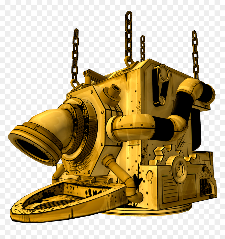 The Devil& - Ink Machine From Bendy, HD Png Download - rusty chains png