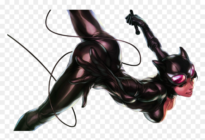 Catwoman Batman Dc Comics Comic Book - Comic Catwoman Png, Transparent Png - cat woman png