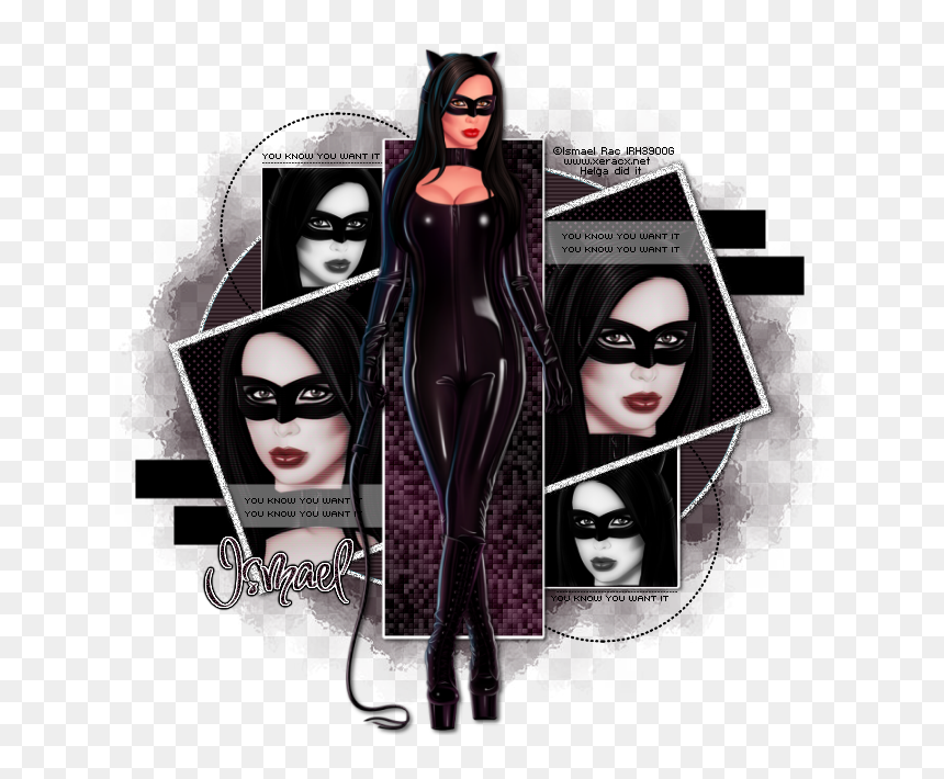 Catwoman, HD Png Download - cat woman png