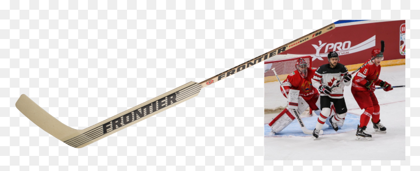 Frontier Forceback Hockey, HD Png Download - hockey sticks png