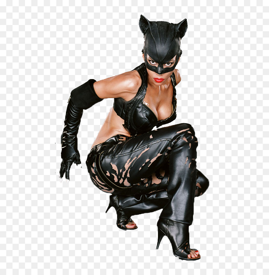 Catwoman 2004m Tr - Halle Berry Catwoman Feet, HD Png Download - cat woman png