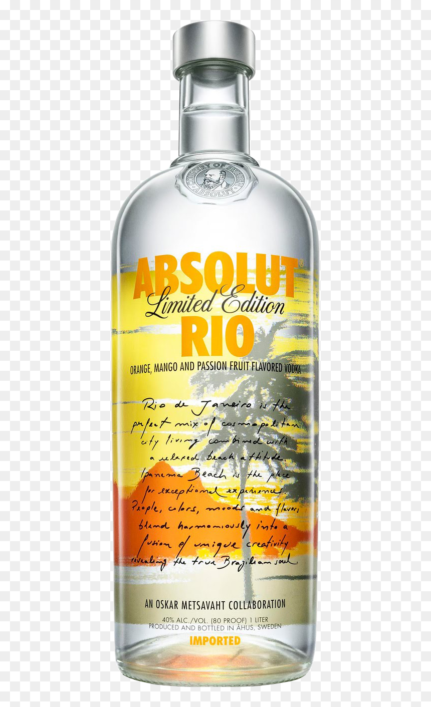 Absolut Rio De Janeiro, HD Png Download - absolut vodka png
