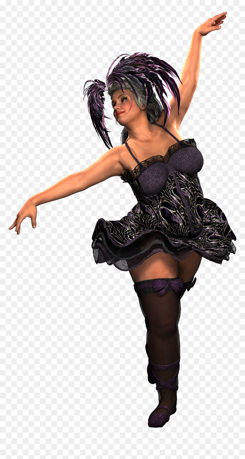 Girl, HD Png Download - dancing girl png