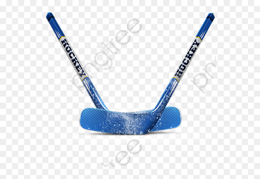 Hockey Stick Clipart Ice - Hockey Stick Clip Art Hi Res, HD Png Download - hockey sticks png