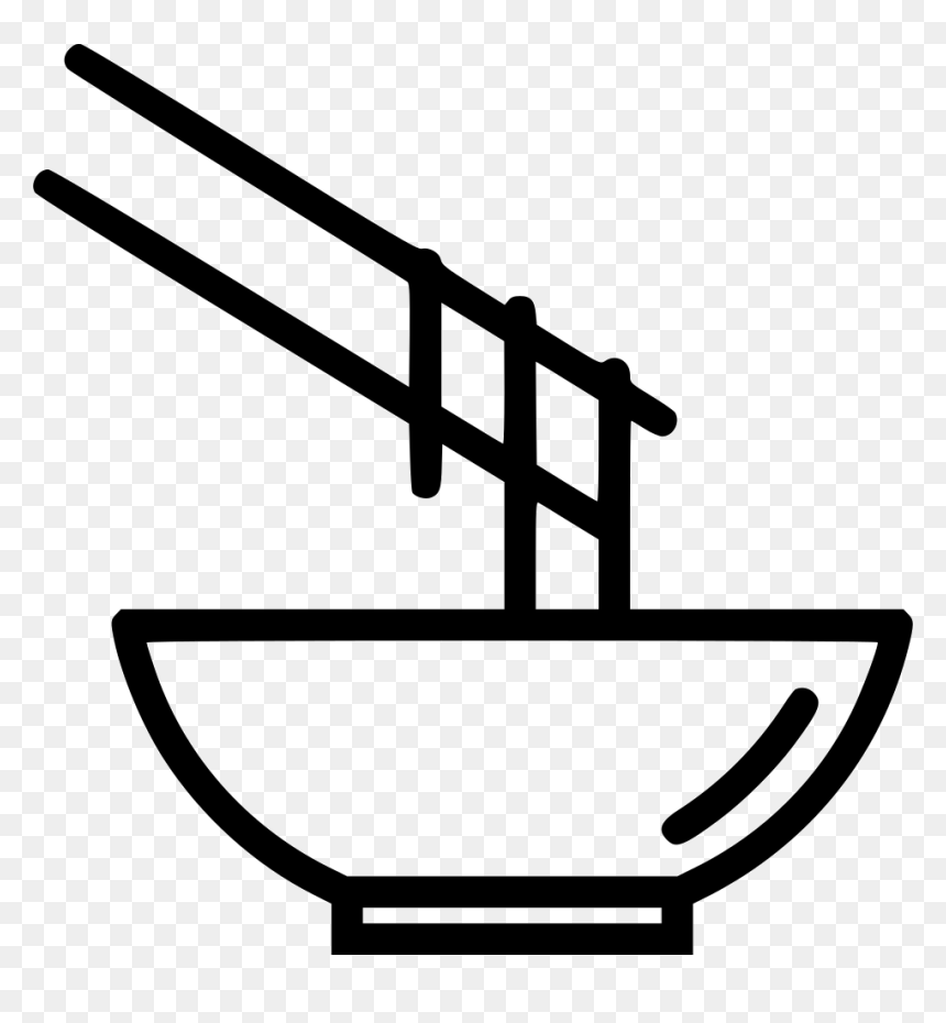 Noodles Bowl Eat Chinese Japanese Food Comments - Foods Icon Transparent Png, Png Download - eat png