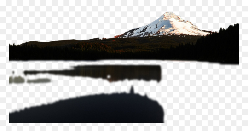 Dark Mountains Snowtop Layer - Summit, HD Png Download - png mountains
