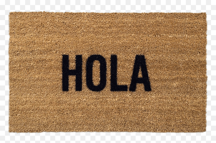 Hola Doormat - Welcome Mat Clipart Transparent Background, HD Png Download - hola png