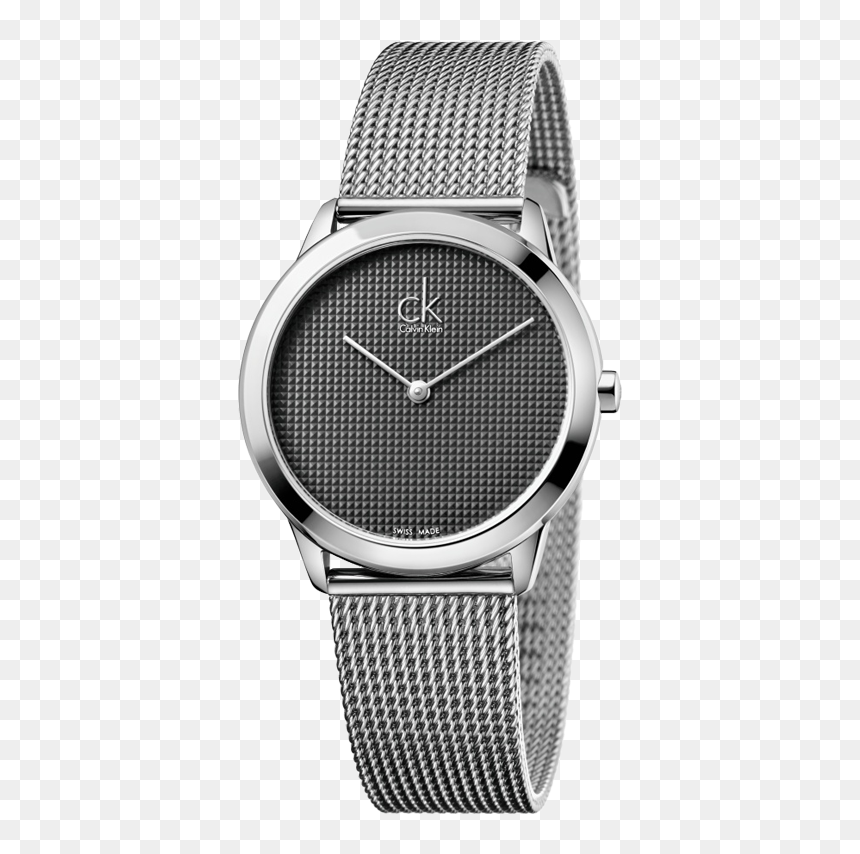 Calvin Klein Mesh Watch, HD Png Download - calvin klein png