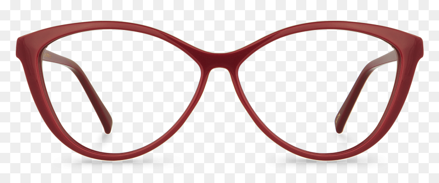 Glasses, HD Png Download - red butterfly png