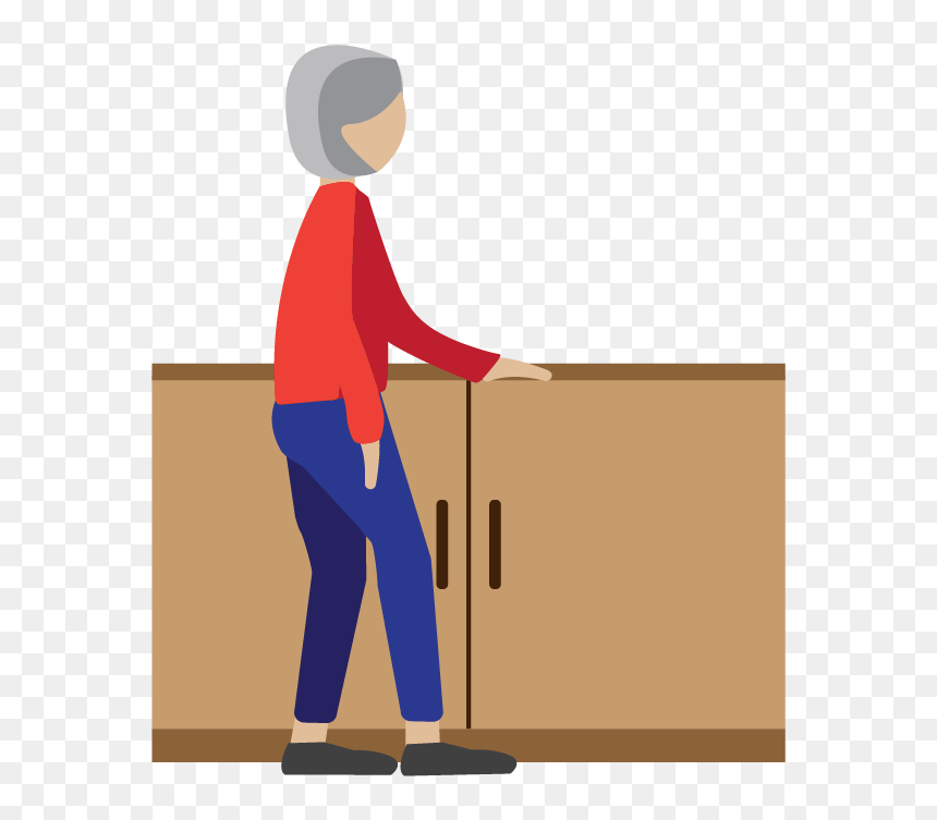 Standing, HD Png Download - person walking up stairs png