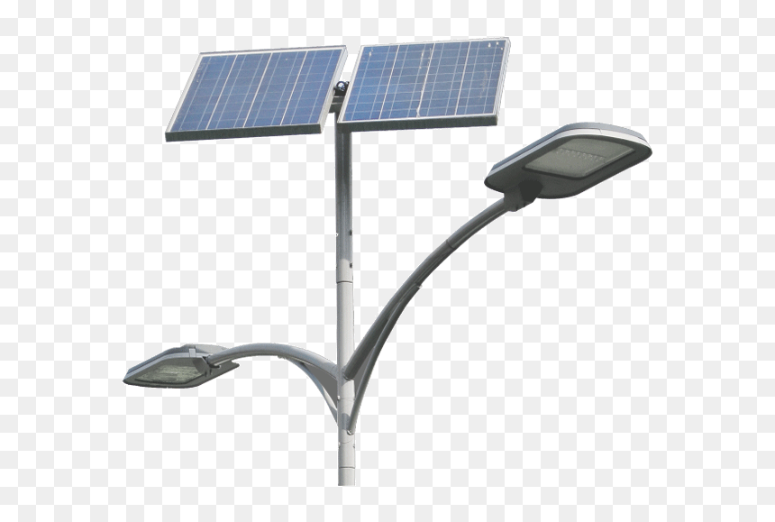 Free Solar Street Lights, HD Png Download - streetlight png