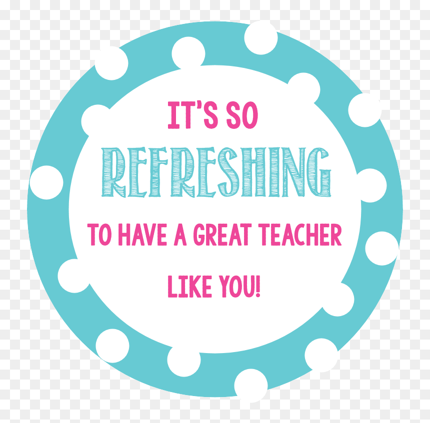 Gift Tags For Teachers - Teacher Appreciation Cup Tags, HD Png Download - gift tag template png