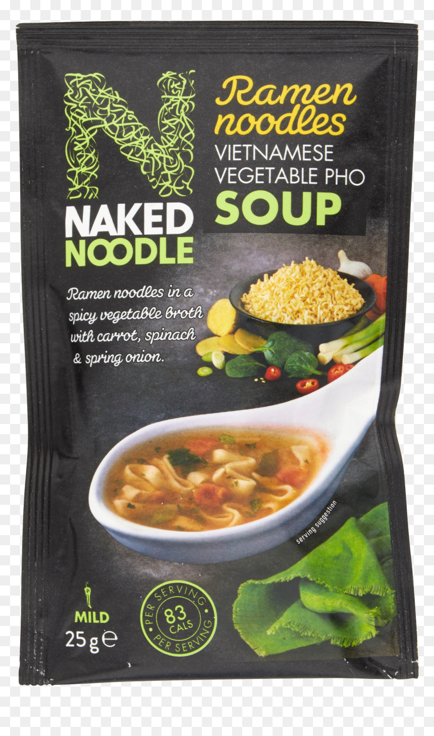 5050665038943 T70 - Naked Noodle Ramen Noodles Vietnamese Vegetable Pho, HD Png Download - bowl of soup png