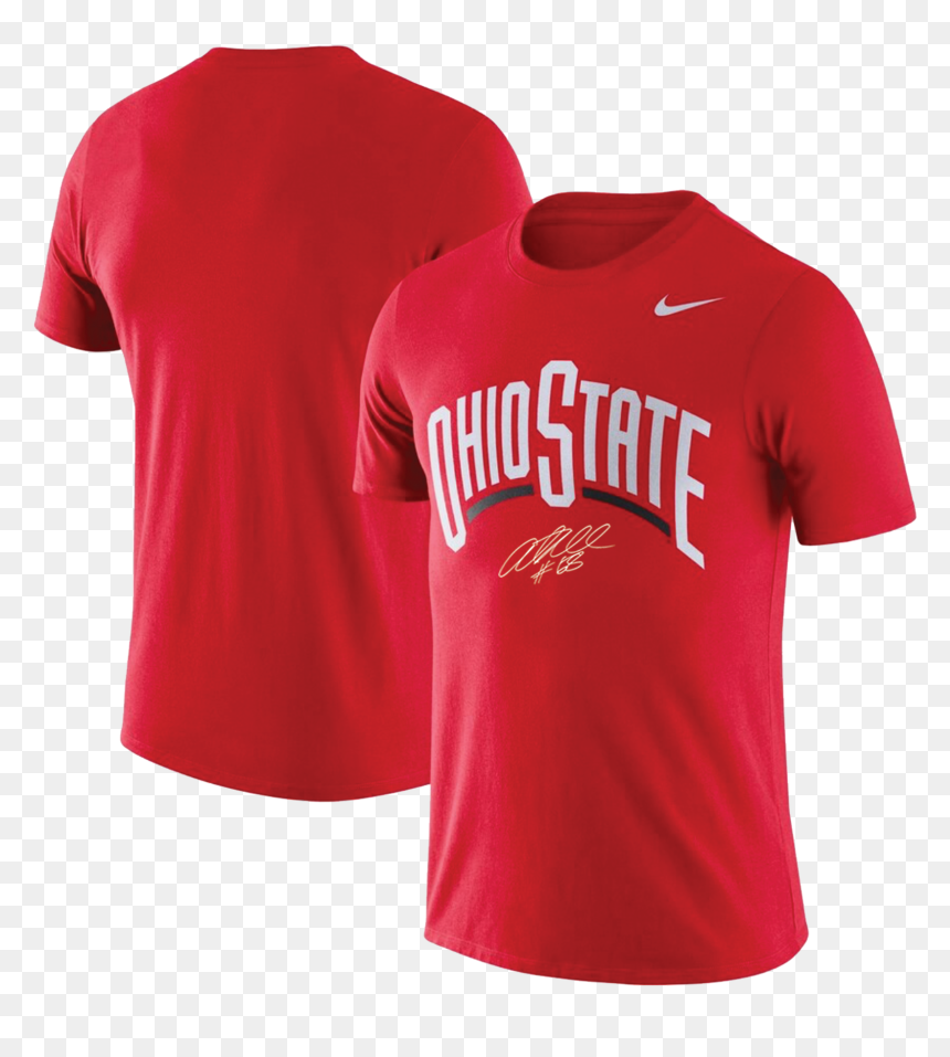 Osu T-shirt - Virgil Van Dijk Shirt, HD Png Download - red t shirt png