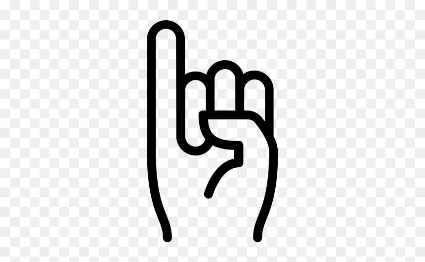 "
 Class="lazyload Lazyload Mirage Cloudzoom Featured - Little Finger Black And White, HD Png Download - fingers crossed png