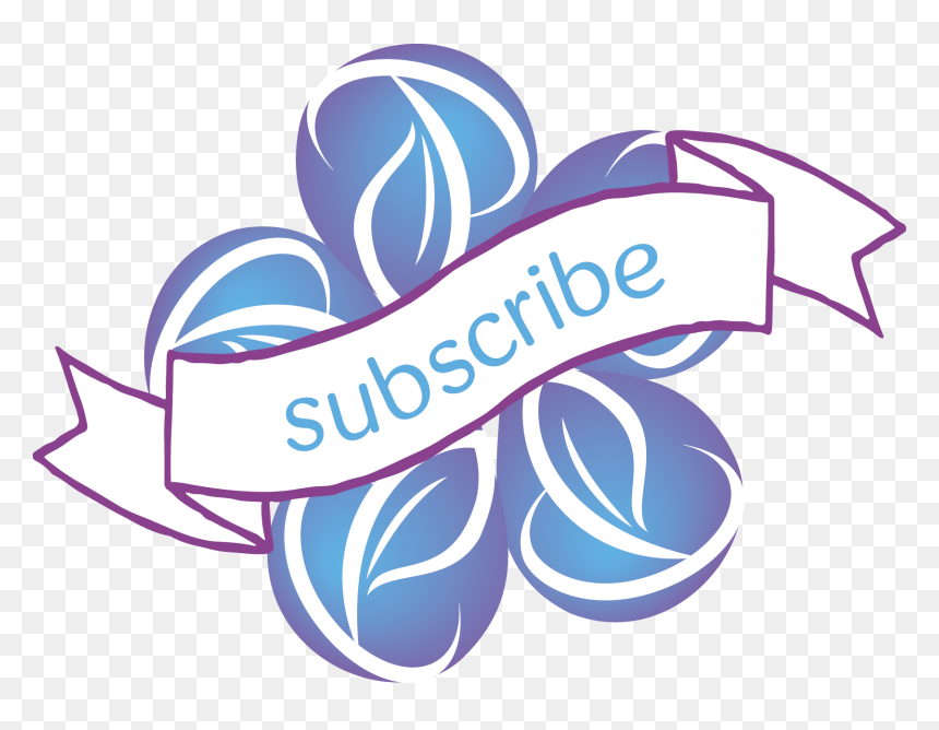 Graphic Design, HD Png Download - blue subscribe png