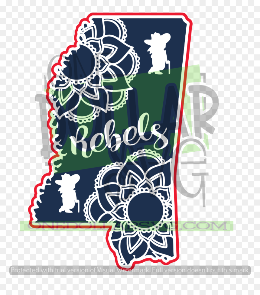 Graphic Design, HD Png Download - ole miss logo png