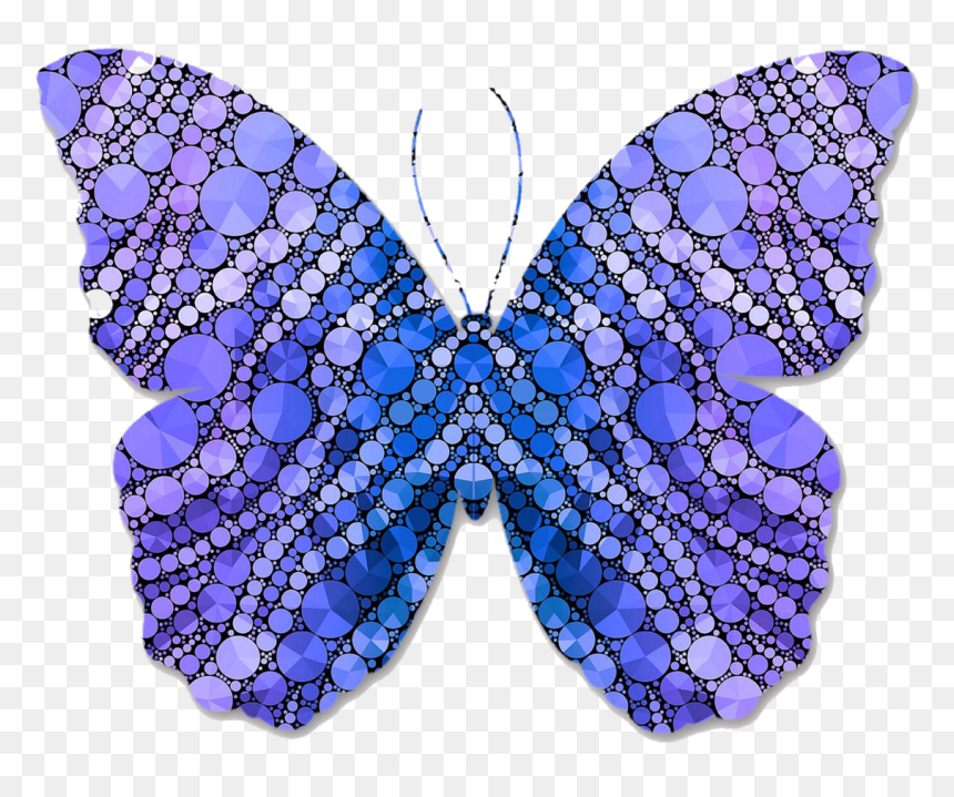 Butterfly Animal Print Pattern Free Photo - Gratitude Butterfly, HD Png Download - zebra print png