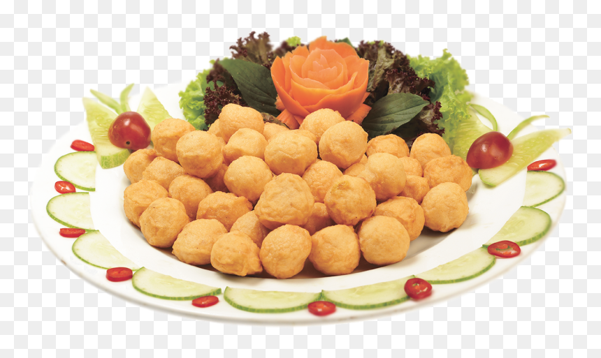 Trang Trí Cá Viên Chiên, HD Png Download - hoa mai png