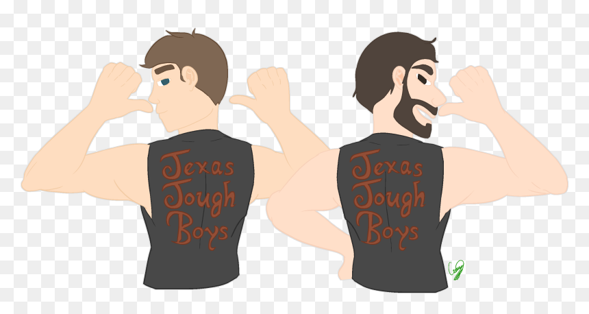 Texas Tough Boys {from The Alekhine"s Gun} - Cartoon, HD Png Download - boys png