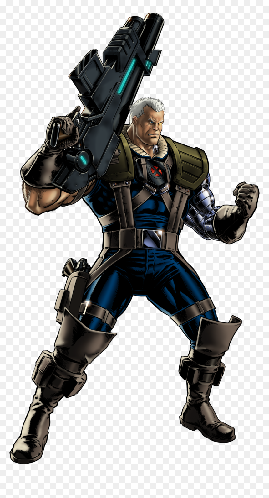 Marvel Avengers Alliance X Men , Png Download - Cable Marvel Avengers Alliance, Transparent Png - x men png