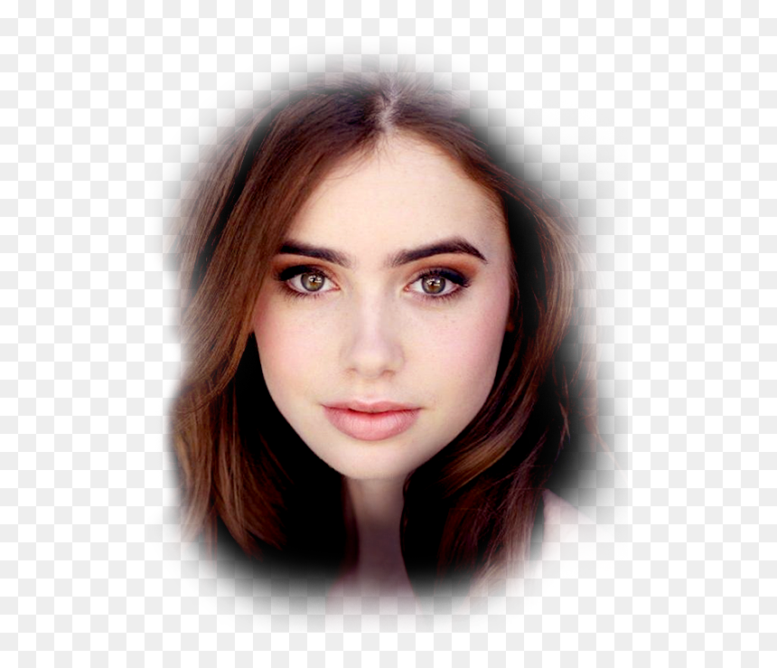 Lily Collins, HD Png Download - bushy eyebrows png