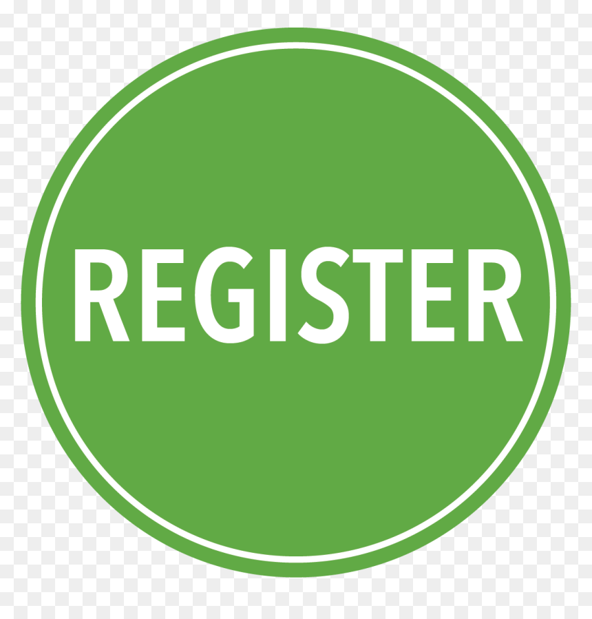 Circle, HD Png Download - register button png