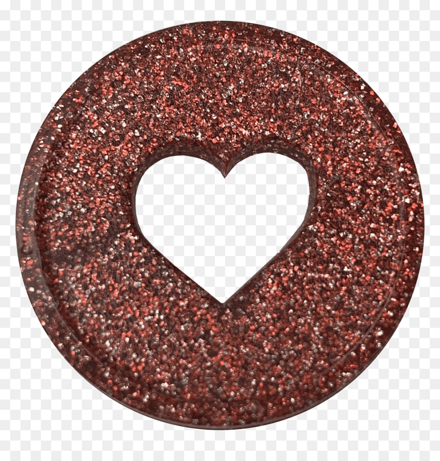 Heart, HD Png Download - glitter heart png