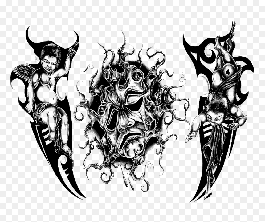 Tribal Tattoos , Png Download, Transparent Png - tribal tattoos png
