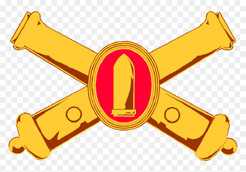 Coast Artilliary Insignia - Us Army Coastal Artillery, HD Png Download - crossed rifles png