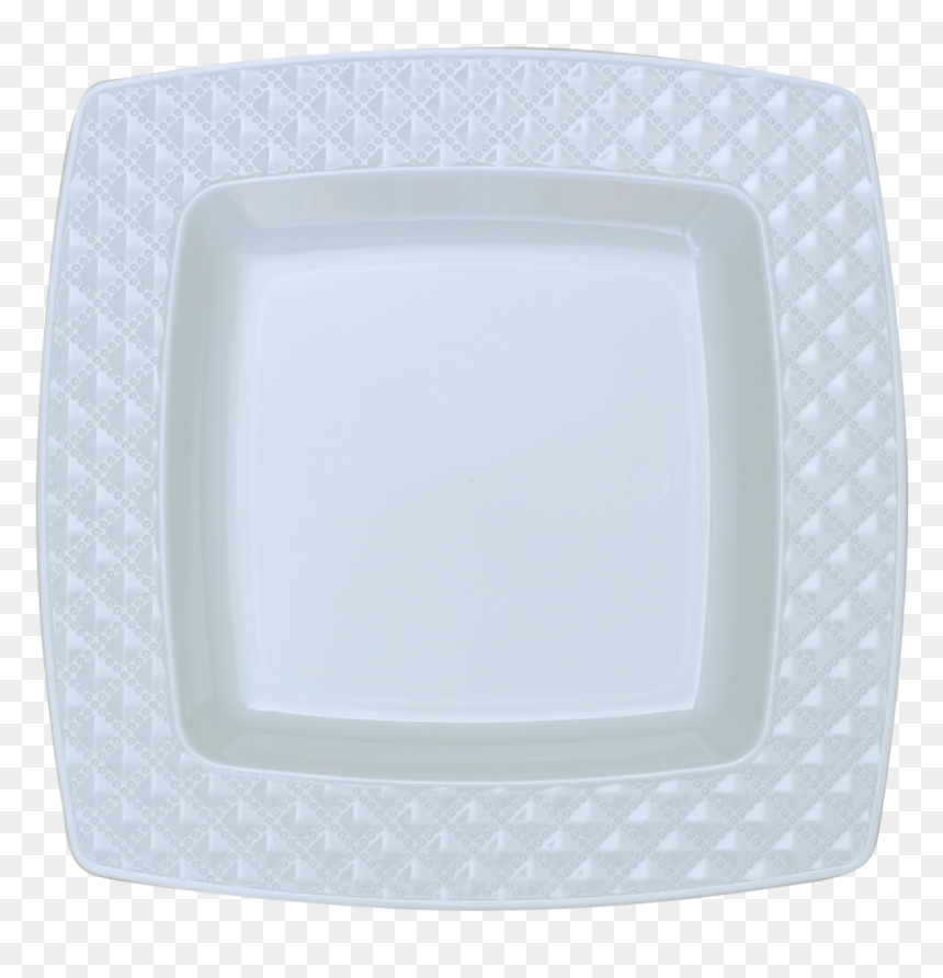Elegant Diamond White And White Plastic, HD Png Download - diamond plate png