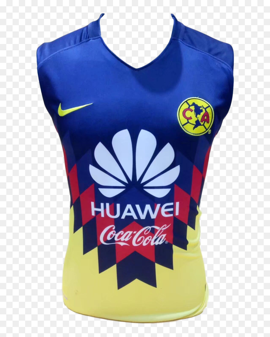 Club América 2017 Home Sleeveless Training Jersey - Club America Men Jersey, HD Png Download - club america logo png