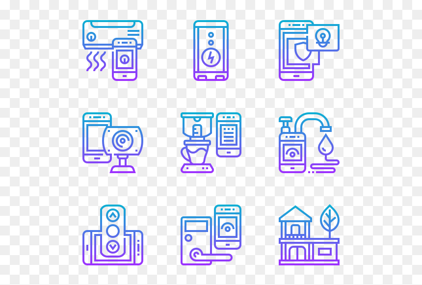 Smart House, HD Png Download - wifi icons png