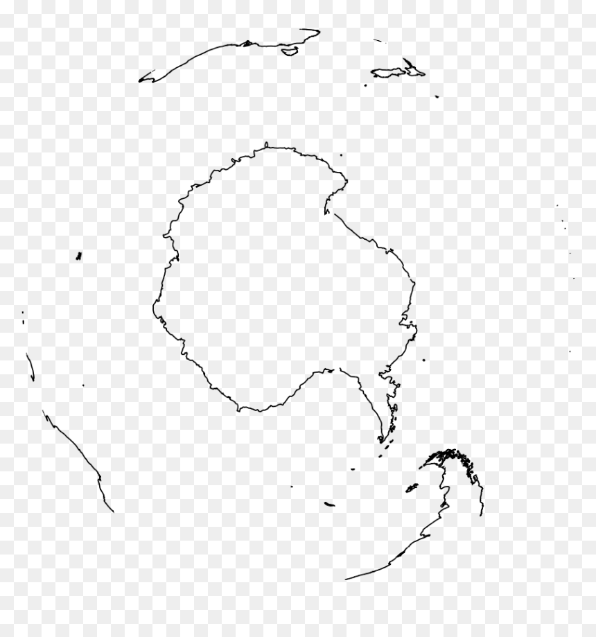 Antarctica As Viewed From Space - Antarctica, HD Png Download - space icon png