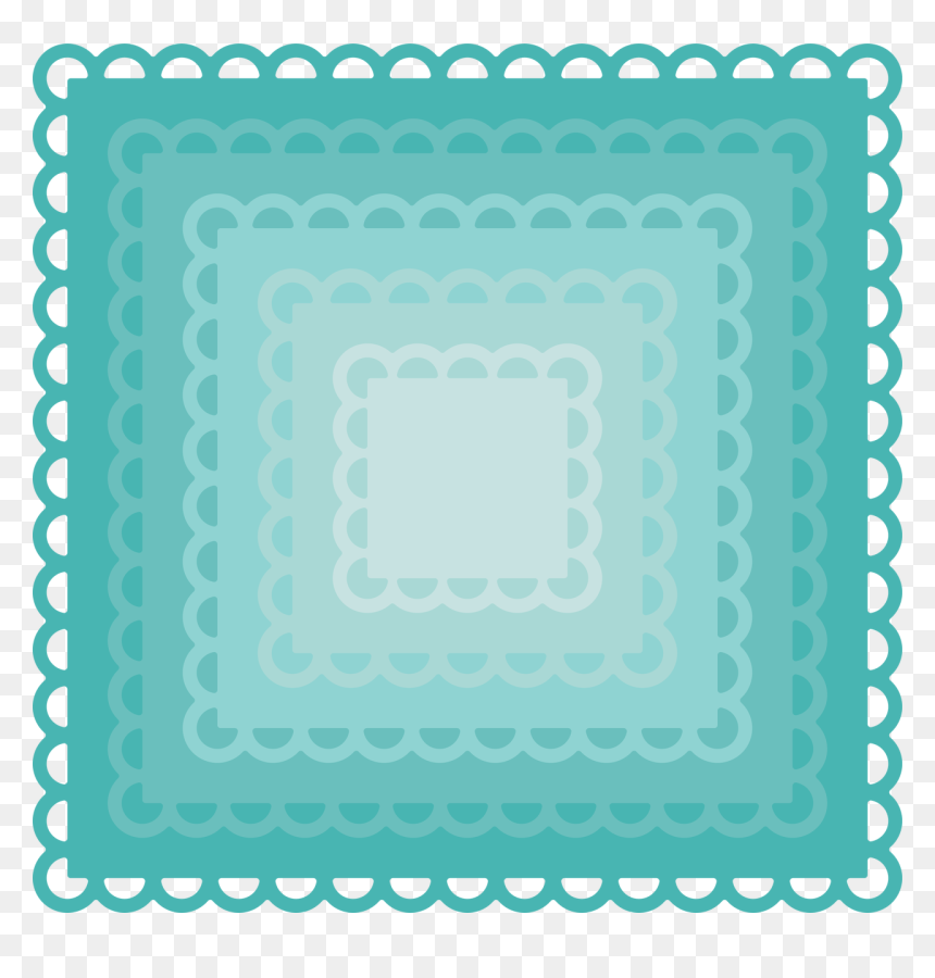 Transparent Scallop Circle Png - Circle, Png Download - scallop circle png