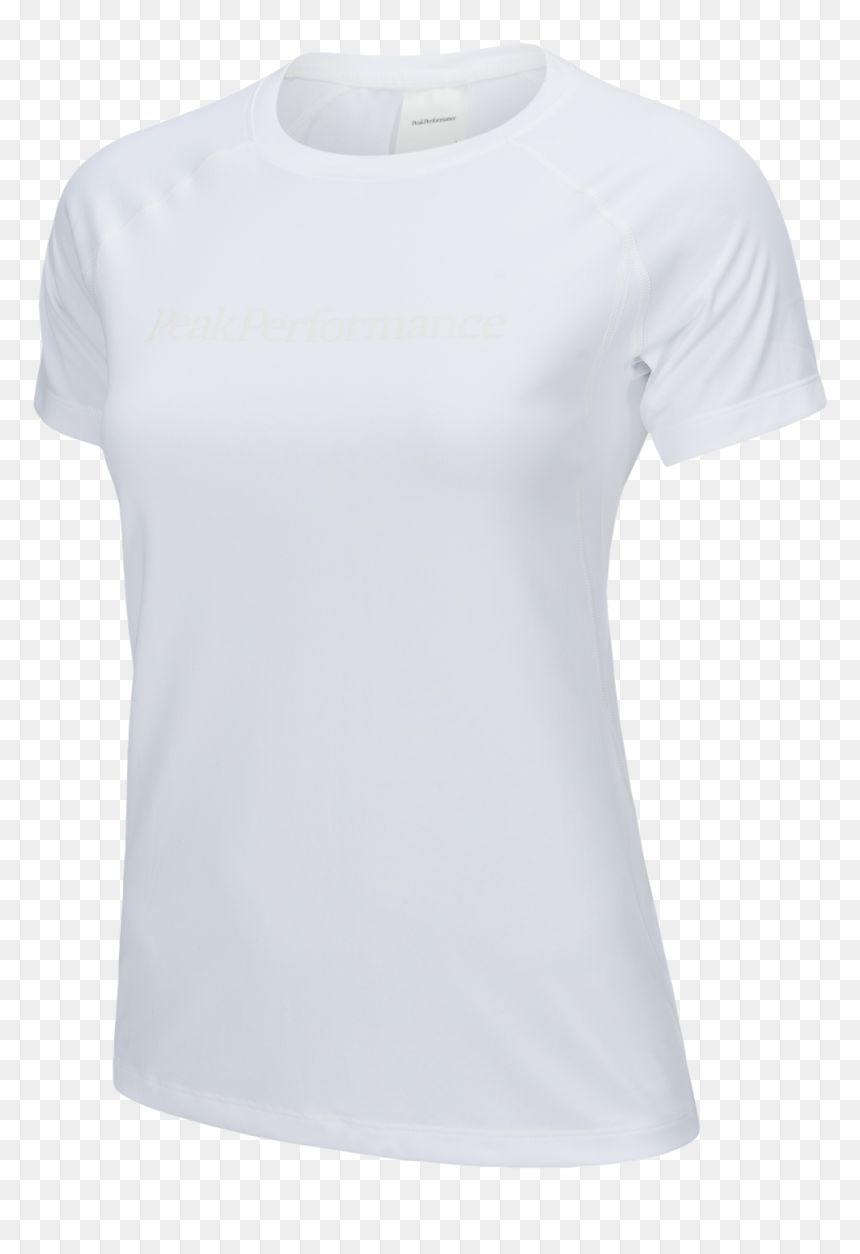 T-shirt Product Design Shoulder Sleeve - Active Shirt, HD Png Download - white tee png