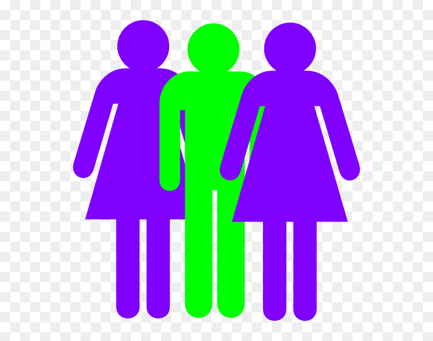 Male And Female Infographic, HD Png Download - stick people png