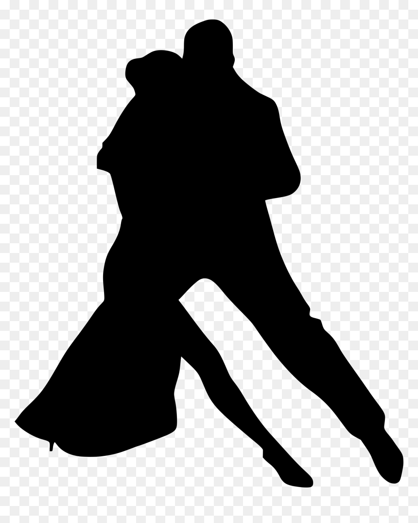 Dancing Couple 15 Clip Arts - Dancing Couple Clipart Black And White Png, Transparent Png - dancing couple png