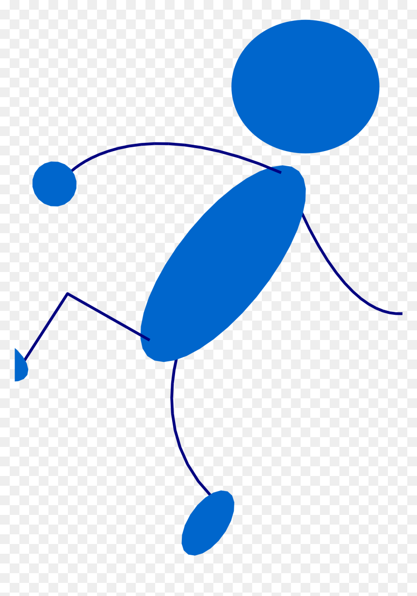 Free Blueman - Stick People Clip Art, HD Png Download - stick people png
