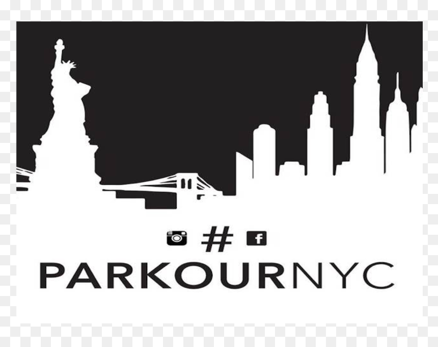 Open Adult Parkour, HD Png Download - nyc silhouette png