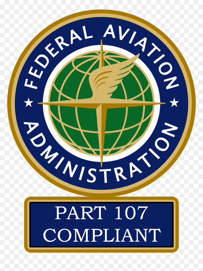 Faa Seal Png - Faa Part 107 Certified, Transparent Png - nwa png